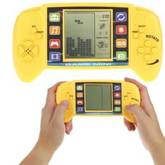 Nobo Kids Žltá elektronická arkádová hra na konzolu