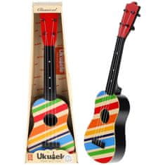 Nobo Kids Ukulele gitarový nástroj pre deti - pruhovaný
