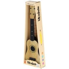 Nobo Kids Ukulele gitarový nástroj pre deti - prírodný