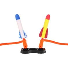 Nobo Kids Dvojitý penový raketomet s pumpou
