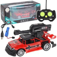 Nobo Kids Ovládané RC auto s odpaľovačom červenej kazety