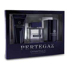 shumee Pertegaz Dynamique Pour Homme set parfémovaná voda v spreji 100ml + sprchový gél 230ml + deodorant 150ml