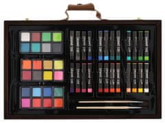 Teddies Sada na maľovanie Art box kreatívna sada 79ks v drevenom kufríku