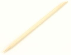 WOWO 100 ks Obojstranné tyčinky Orange Wood Sticks pre manikúru