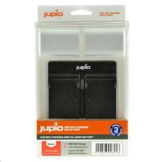 Jupio Set 2xLP-E6N 2040 mAh + Dual Charger pre Canon