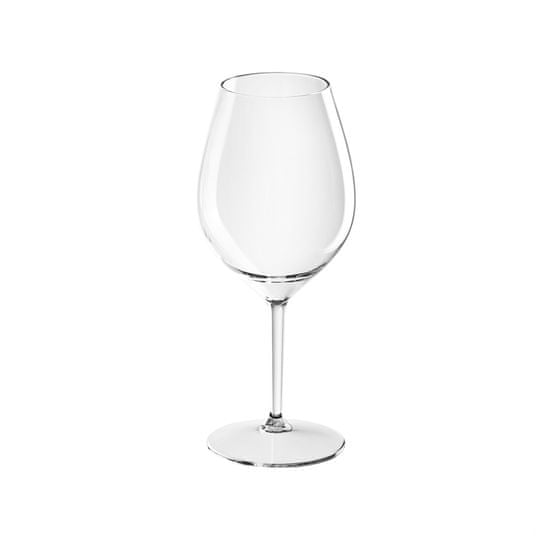 GOLD PLAST Plastový pohár na biele a ružové víno, koktejl 510ml - nerozbitný, transparentný