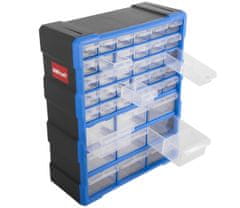 AHProfi Plastový organizér / box na skrutky, 39 zásuviek - MW1502