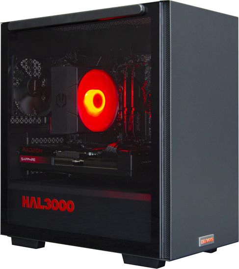 HAL3000 Online Gamer (R5 7500F, RX 7800 XT) (PCHS2658), čierna