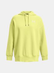 Under Armour Mikina Essential Flc OS Hoodie-YLW S