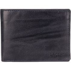 Lagen Pánska kožená peňaženka LG-2111 GREY