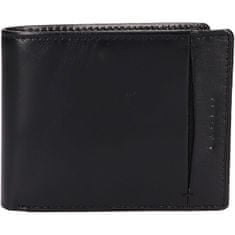 Lagen Pánska kožená peňaženka 50750 BLACK/BLACK