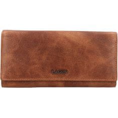 Lagen Dámska kožená peňaženka LG-2164 CAMEL