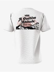 Vans Biele pánske tričko VANS Positive Attitude XL