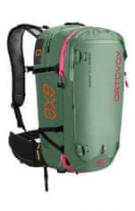 Ortovox Dámsky skialpový batoh Ortovox Ascent 38 S Avabag Kit green isar