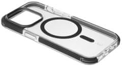 CellularLine Ochranný kryt Tetra Force Strong Guard Mag s podporou Magsafe pre Apple iPhone 15 Pro Max, transparentný (TETRACMAGIPH15PRMT)
