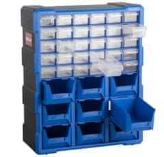 AHProfi Plastový organizér / box na skrutky 39 rozdeľovačov - MW1501