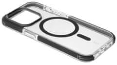 CellularLine Ochranný kryt Tetra Force Strong Guard Mag s podporou Magsafe pre Apple iPhone 15 Pro, transparentný (TETRACMAGIPH15PROT)