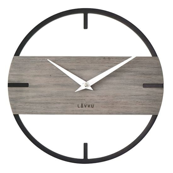 LAVVU Drevené hodiny Loft LCT4011, 35cm