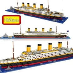 Detailná stavebnica námornej lode Titanic | TITANICBLOCKS