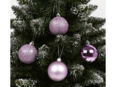 sarcia.eu Fialové vianočné gule, ozdoby na stromček, sada 36 ks 6 cm