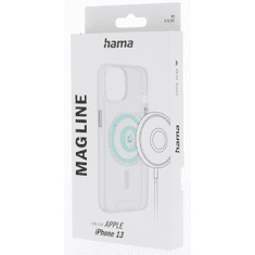 HAMA MagCase Safety, kryt pre Apple iPhone 13, priehľadný