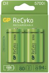 GP nabíjecí batérie ReCyko D (HR20), 2ks