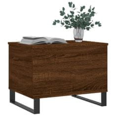 Vidaxl Konferenčný stolík hnedý dub 60x44,5x45 cm spracované drevo