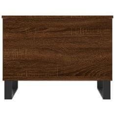 Vidaxl Konferenčný stolík hnedý dub 60x44,5x45 cm spracované drevo