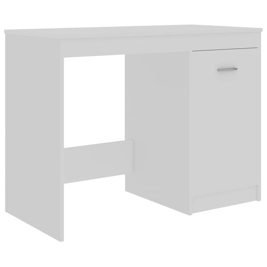Vidaxl Písací stôl, 100x50x76 cm, drevotrieska