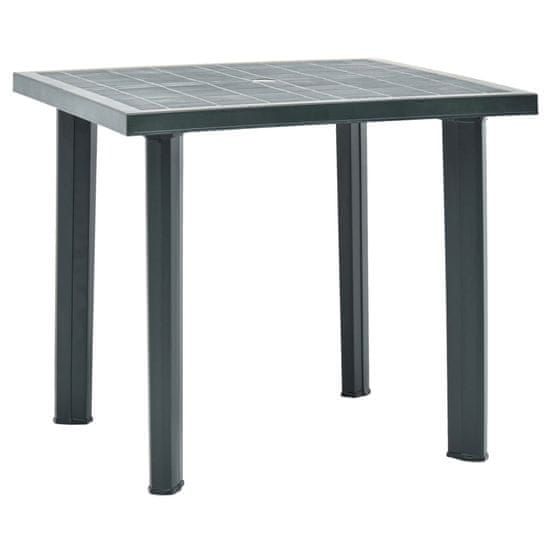 Vidaxl Záhradný stôl, 80x75x72 cm, plast