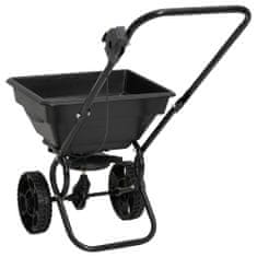 Vidaxl Posypový vozík na soľ, PVC a oceľ 92x46x70 cm, 15 l