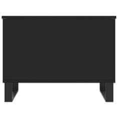 Vidaxl Konferenčný stolík čierny 60x44,5x45 cm spracované drevo