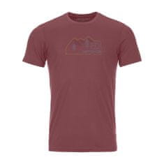 Ortovox 140 Cool Vintage Badge T-Shirt Mountain Rose