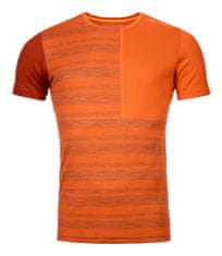 Ortovox 185 Rock'n'wool Short Sleeve M desert orange