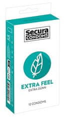 Secura Extra Feel 53 mm (12 ks), tenké kondómy
