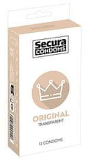 Secura Kondome Secura Original 53 mm (12 ks), klasické kondómy
