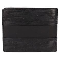 Lagen Pánska kožená peňaženka BLC/5701 BLK