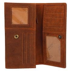 Lagen Dámska kožená peňaženka 66-102 TAN