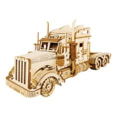 Robotime Robotime 3D drevené puzzle Nákladní tahač Heavy Truck 1:40 286 ks