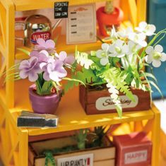 Robotime miniatura domečku Květiny pro jarní setkání