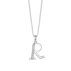 Preciosa Strieborný náhrdelník písmeno "R" 5380 00R (retiazka, prívesok)