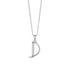 Preciosa Strieborný náhrdelník písmeno "D" 5380 00D (retiazka, prívesok)