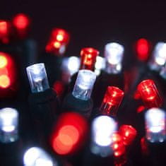 X-SITE LED svetelná reťaz SP-LED10RW 10m 230V červenobiely