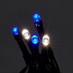 X-SITE LED svetelná reťaz SP-LED10BLW 10m 230V modrobiela