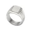Masívny pánsky oceľový prsteň JF04467040 (Obvod 65 mm)