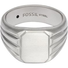 Fossil Masívny pánsky oceľový prsteň JF04467040 (Obvod 65 mm)
