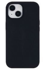 eSTUFF kryt Silicone case, pre iPhone 15, 100 % recyklovaný TPU, čierny ES67120025
