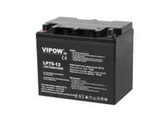 vipow Gélová batéria VIPOW 12V 75Ah BAT0224
