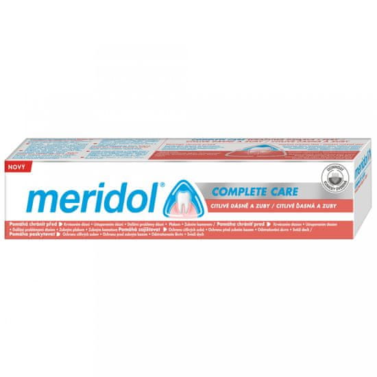 Meridol Zubná pasta Complete Care citlivé ďasná a zuby 75 ml