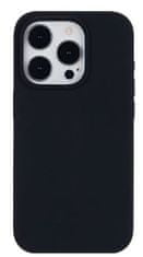 eSTUFF kryt Silicone case, pre iPhone 15 Pro Max, 100% recyklovaný TPU, čierny ES67120028